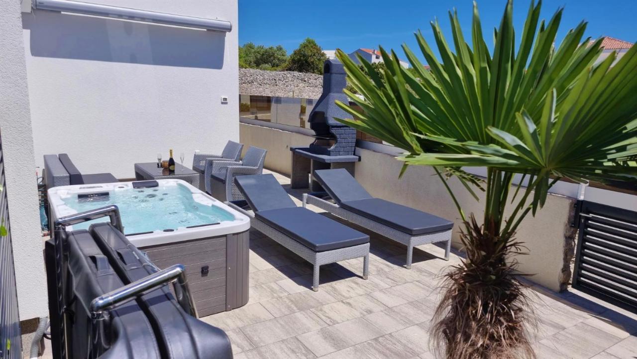 Bartol Luxury Apartments Krk Croatia, With Own Hot Tub - Whirlpool Krk Town Kültér fotó